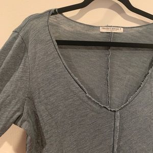 Distressed Hem Project Social T